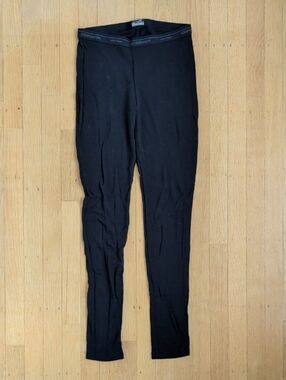 Icebreaker Black Merino Base Layer Leggings